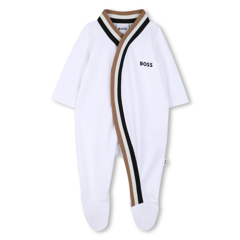 PYJAMA + BODYSUIT + BEANIE + MITTENS SET BOSS 
                        BOY