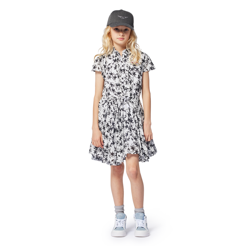 Buttoned patterned dress ZADIG VOLTAIRE 
                        GIRL