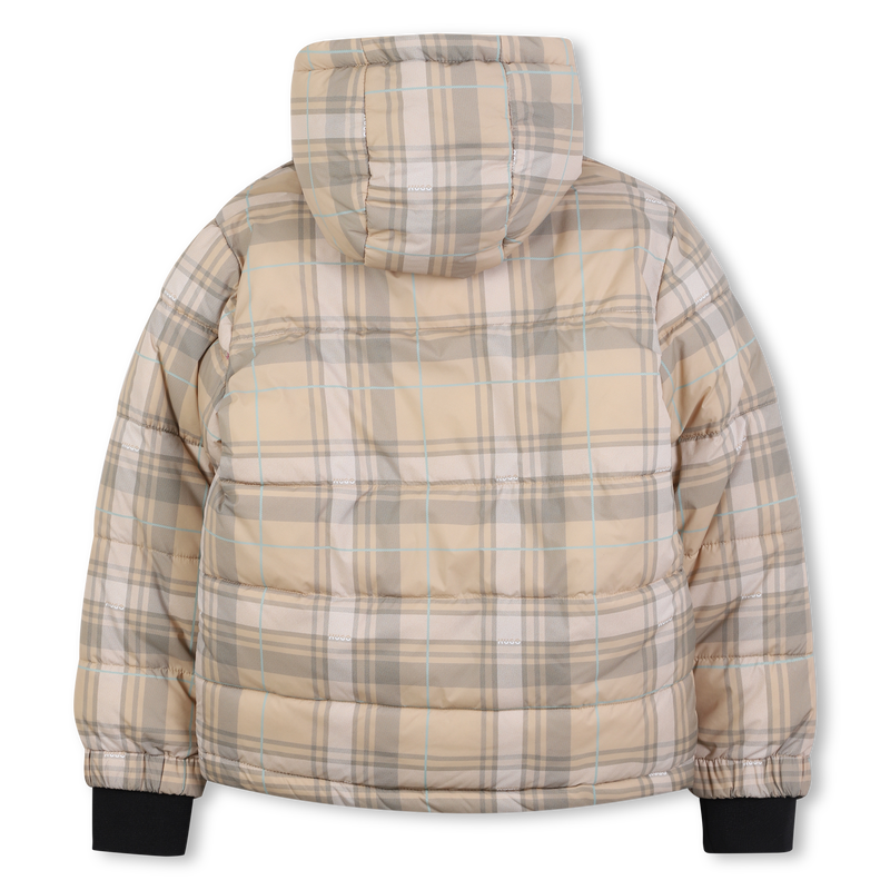 Reversible hooded down jacket HUGO 
                        BOY