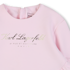 Sweatshirt and skirt set KARL LAGERFELD KIDS 
                    GIRL