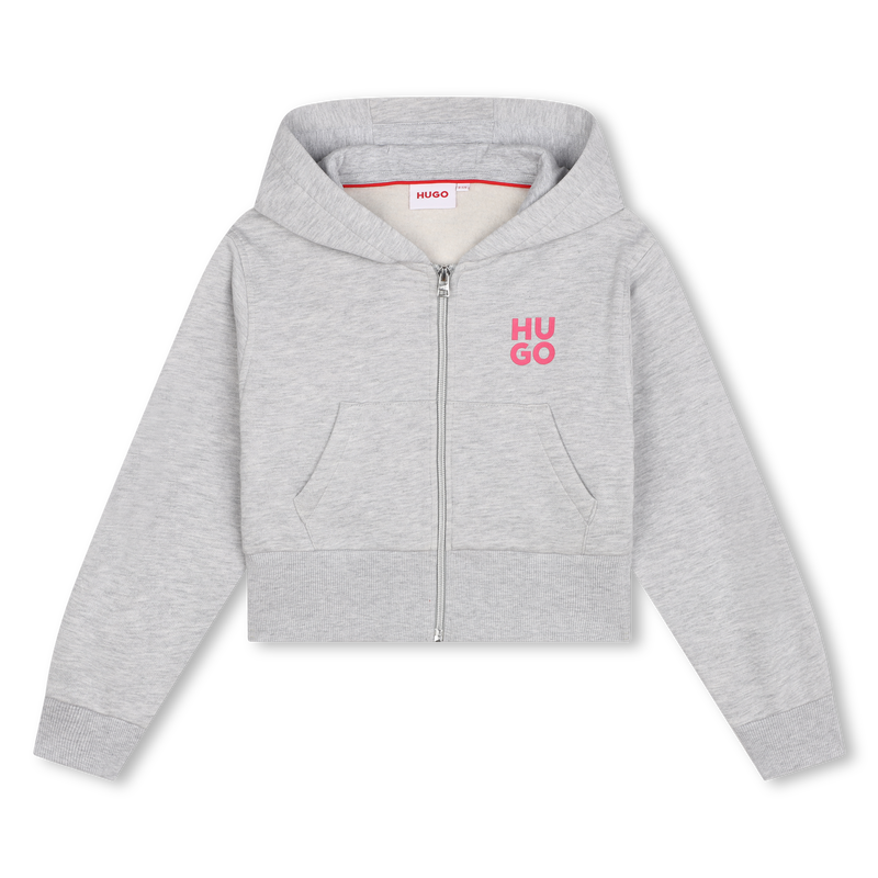 Daisy Zip-Up Hoodie HUGO 
                        GIRL