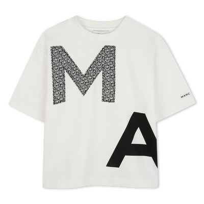 Two-tone cotton T-shirt MARC JACOBS BOY