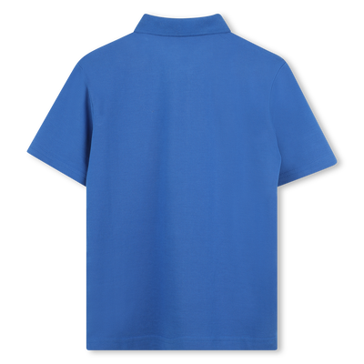 Plain polo with logo on chest TIMBERLAND BOY