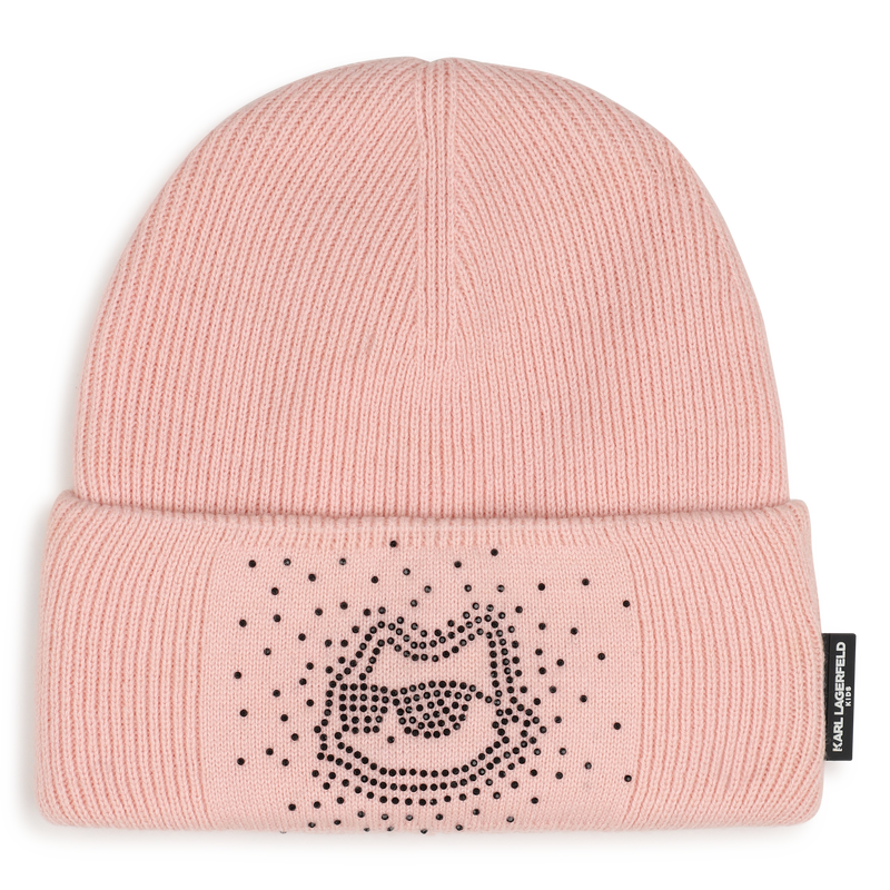 Hat and neck warmer set KARL LAGERFELD KIDS 
                        GIRL