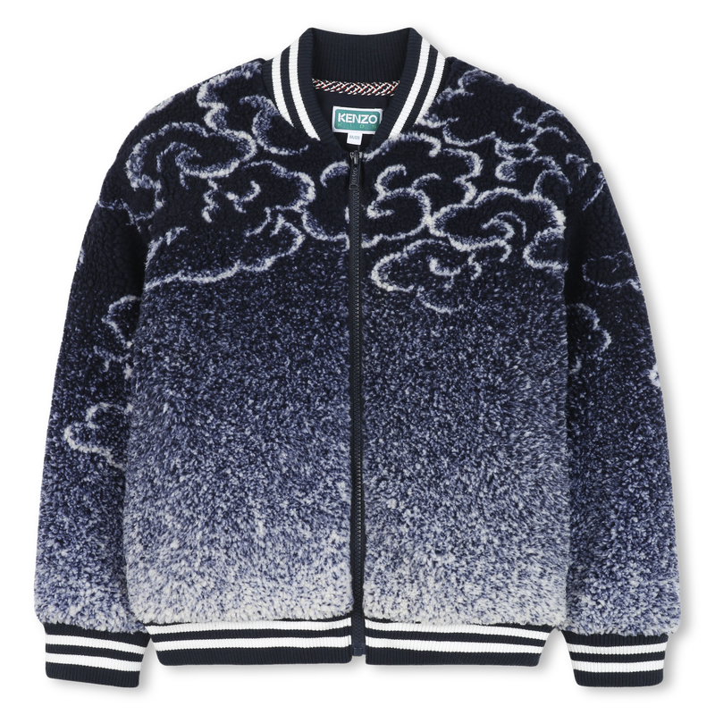 Fluffy fleece jacket KENZO KIDS 
                        UNISEX