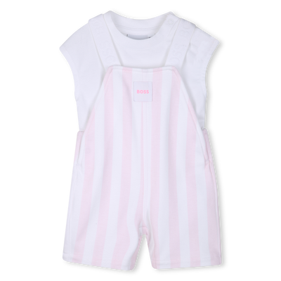 OVERALLS + T-SHIRT SET BOSS GIRL