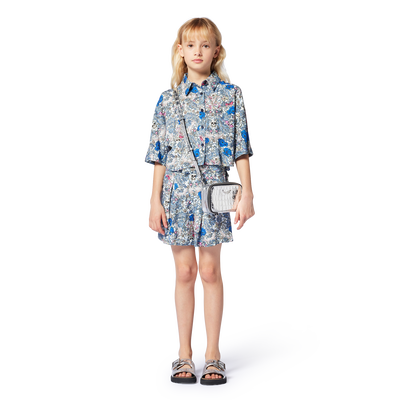 Printed shorts with pockets ZADIG & VOLTAIRE GIRL