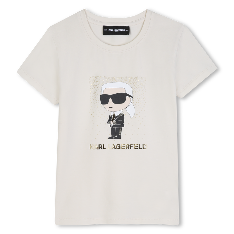 Short sleeve t-shirt KARL LAGERFELD KIDS 
                        GIRL