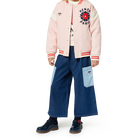 Embroidered woollen jacket KENZO KIDS 
                    GIRL