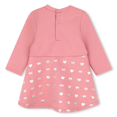 Long-sleeved studded dress MICHAEL KORS GIRL