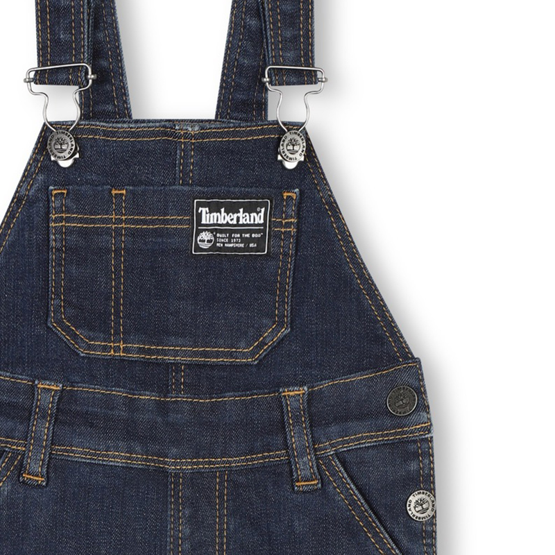 Denim overalls with pockets TIMBERLAND 
                        BOY