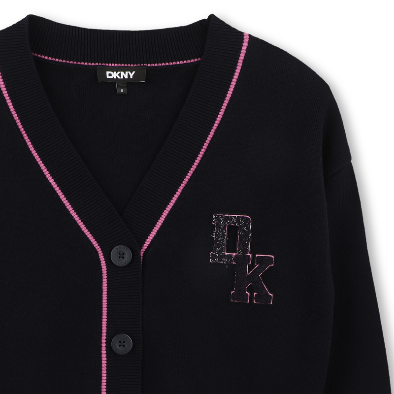 Knitted cardigan DKNY 
                        GIRL