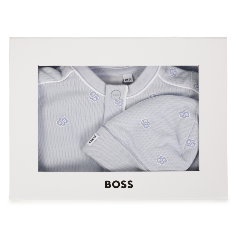 Printed pyjama and hat set BOSS 
                        BOY