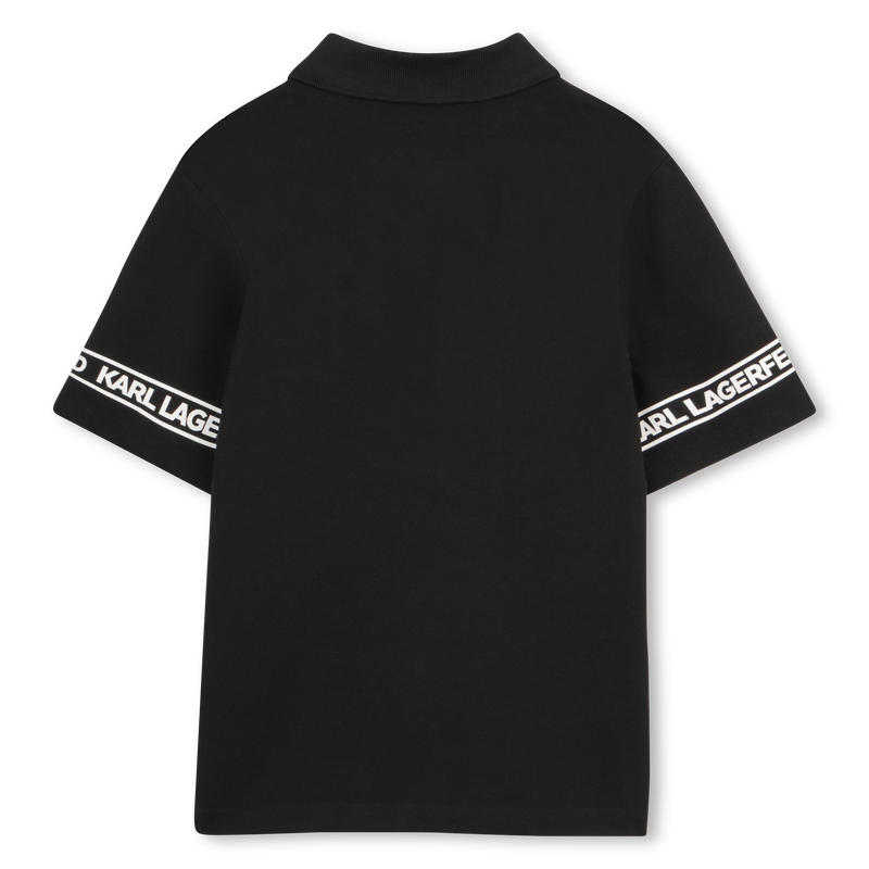 SHORT-SLEEVED POLO SHIRT KARL LAGERFELD KIDS 
                        BOY