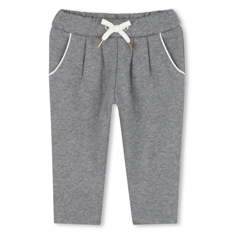 Brushed cotton fleece trousers CHLOE 
                        GIRL