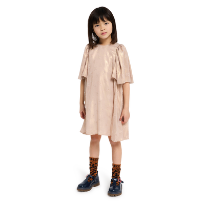 Jacquard Lamé Dress KENZO KIDS GIRL