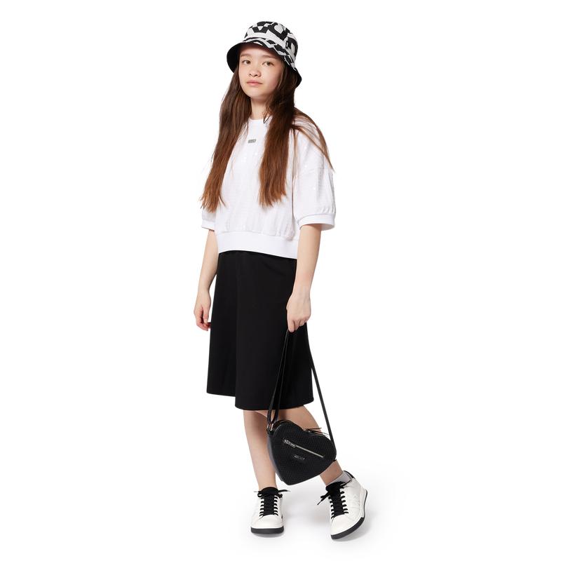 Leather lace-up trainers DKNY 
                    UNISEX