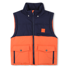 Down jacket with removable sleeves and hoods TIMBERLAND 
                    BOY