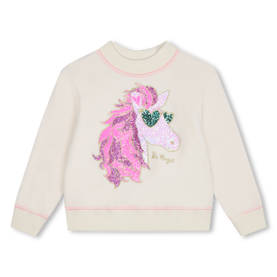 Fleece sweatshirt BILLIEBLUSH GIRL