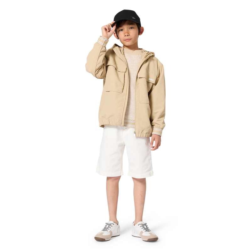 HOODED WINDBREAKER BOSS 
                        BOY