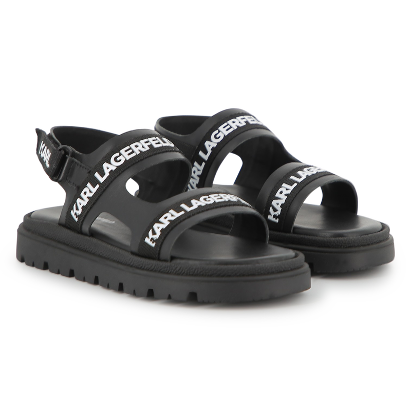 STRAP SANDALS KARL LAGERFELD KIDS 
                        BOY