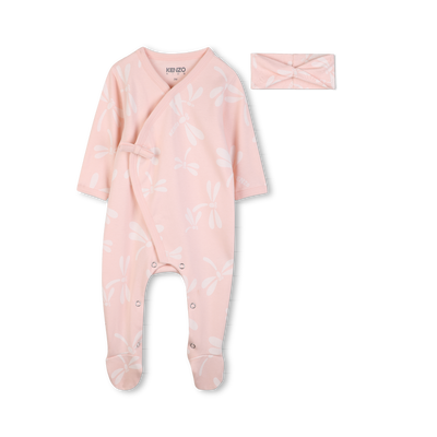 PAJAMA AND HEADBAND SET KENZO KIDS GIRL