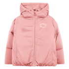 Polyester down jacket, ATOMIC PINK, hi-res