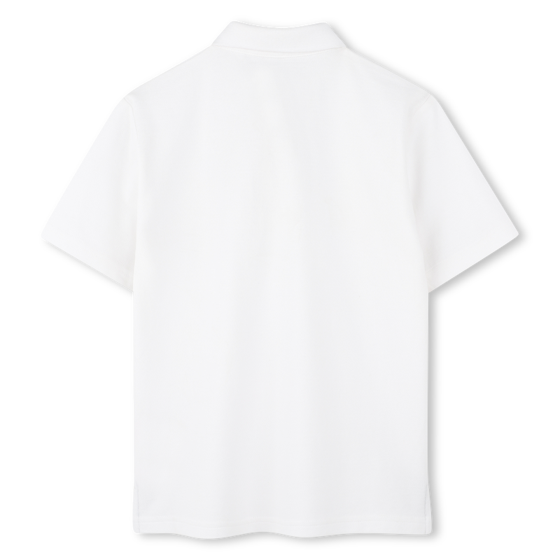 Plain polo with logo on chest TIMBERLAND 
                        BOY