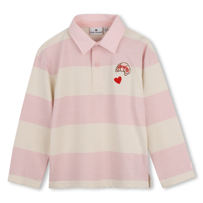 Long sleeve polo KIDS AROUND GIRL