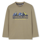 Long-sleeved jersey T-shirt TIMBERLAND 
                    BOY