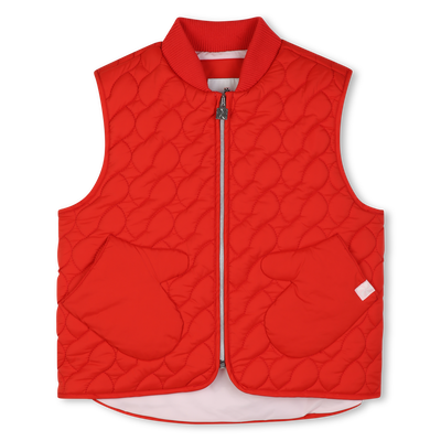 Sleeveless down jacket KIDS AROUND GIRL