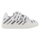 Leather hook-and-loop trainers KARL LAGERFELD KIDS 
                    UNISEX