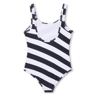 Striped 1-piece bathing suit MICHAEL KORS 
                    GIRL