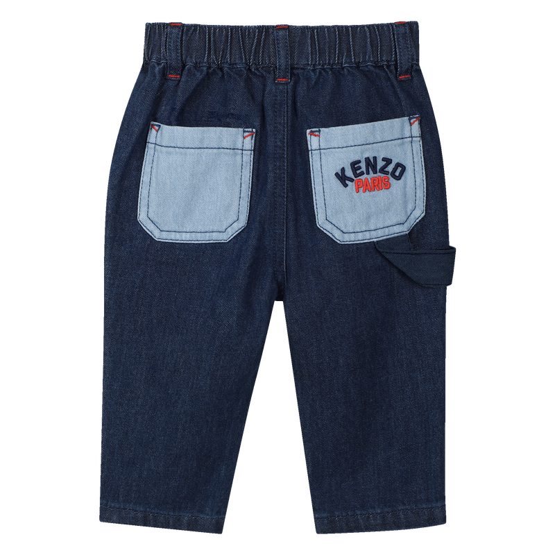 Elasticated waist jeans KENZO KIDS 
                        BOY