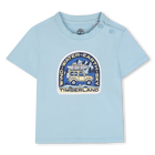 Short-sleeved t-shirt, PALE BLUE, hi-res