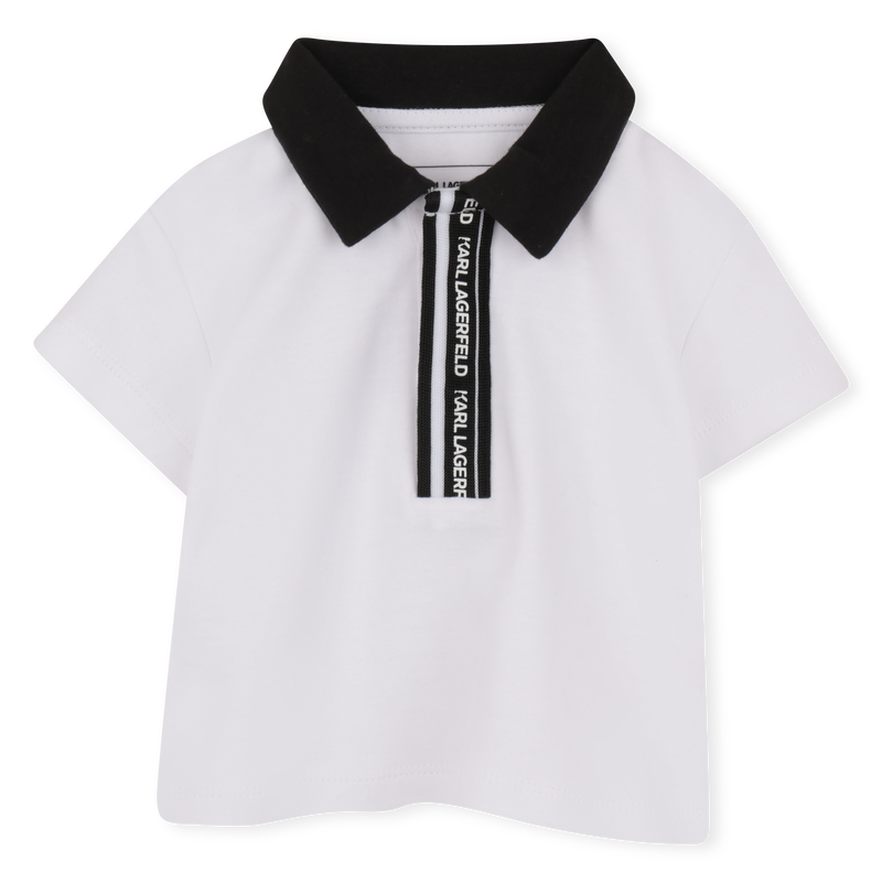 T-SHIRT AND SHORTS SET KARL LAGERFELD KIDS 
                        BOY