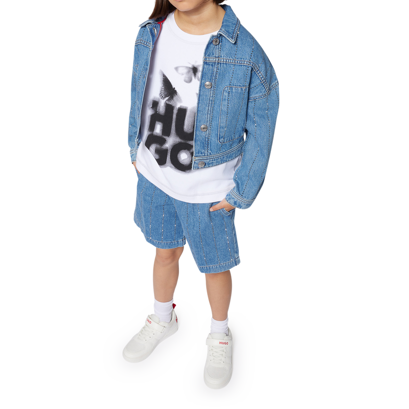 Denim Bermuda shorts HUGO 
                        GIRL