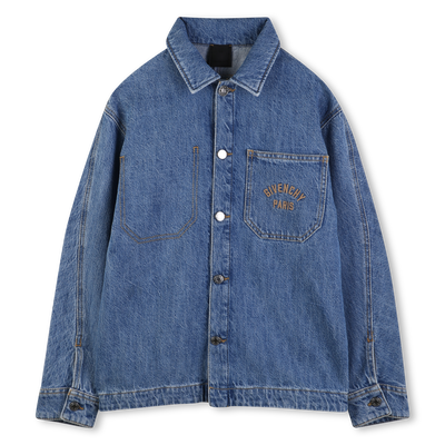 DENIM OVERSHIRT GIVENCHY BOY