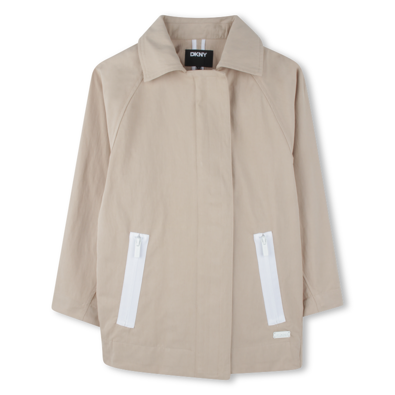 Loose-fit raincoat DKNY 
                        GIRL