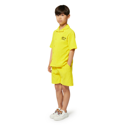 Terry cloth shorts KENZO KIDS BOY