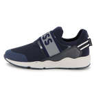 Cowhide leather trainers BOSS 
                    BOY
