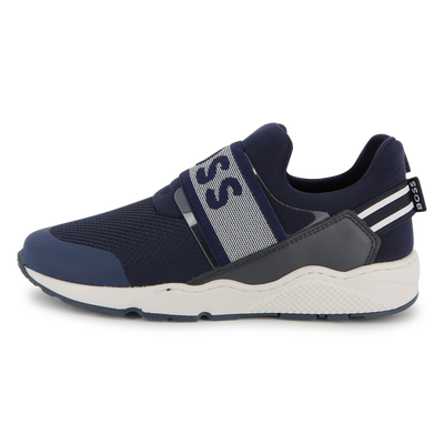 Cowhide leather trainers BOSS BOY