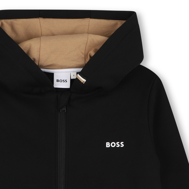 Hooded cardigan BOSS 
                        BOY