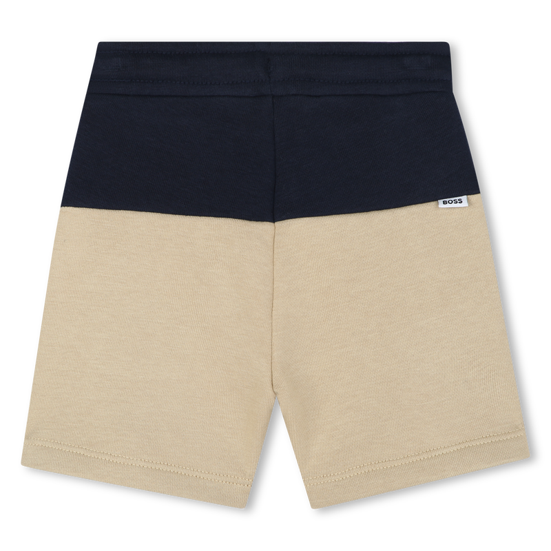 Two-tone fleece shorts BOSS 
                        BOY