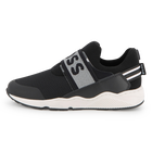 Cowhide leather trainers BOSS 
                    BOY