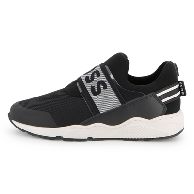 COWHIDE LEATHER TRAINERS BOSS BOY