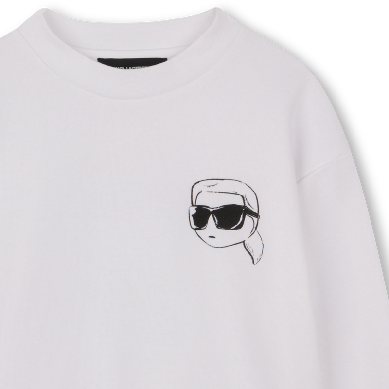 PRINTED SWEATSHIRT KARL LAGERFELD KIDS 
                        BOY