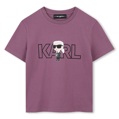 Short-sleeved T-shirt KARL LAGERFELD KIDS BOY