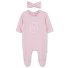 Pajama and headband set BOSS 
                    GIRL
