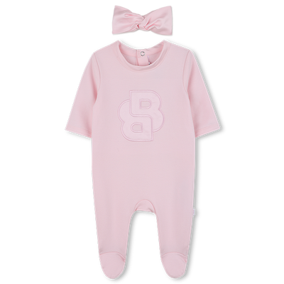 Pajama and headband set BOSS GIRL